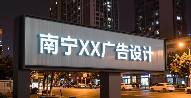 南宁广告公司 门头灯箱设计 让店铺招牌夜里会呼吸