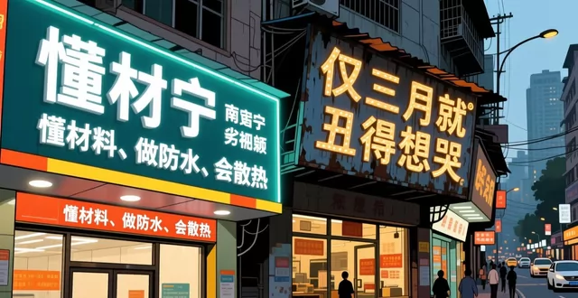 南宁广告公司哪家好?别让烂招牌毁了你的生意