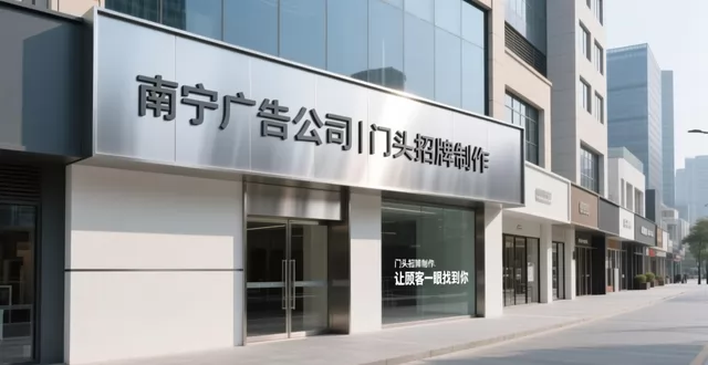 南宁广告公司｜门头招牌制作，让顾客一眼找到你