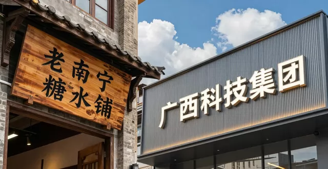 南宁招牌制作公司，专业设计门头灯箱与发光字广告牌