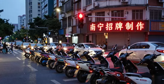 南宁招牌制作:发光字怎么选?店招不踩坑