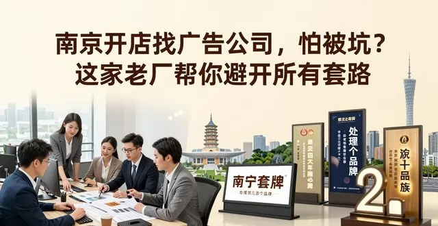 南宁开店找广告公司，怕被坑？这家老厂帮你避开所有套路