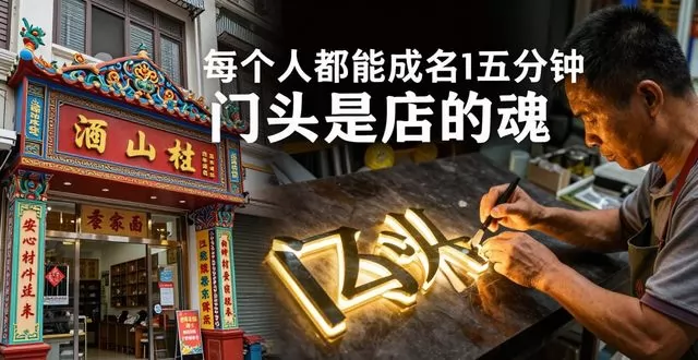没有人记得安迪·沃霍尔那句“每个人都能成名十五分钟”，在南宁做招牌十六年，只信一件事：**门头，是一个店的“魂”。** 没了魂，哪怕在中山路街头最繁华的地段，客人照样视若无睹。同样，谁在给你造那个“魂”，不仅仅是街边随便找个小工就能搞定的事。
