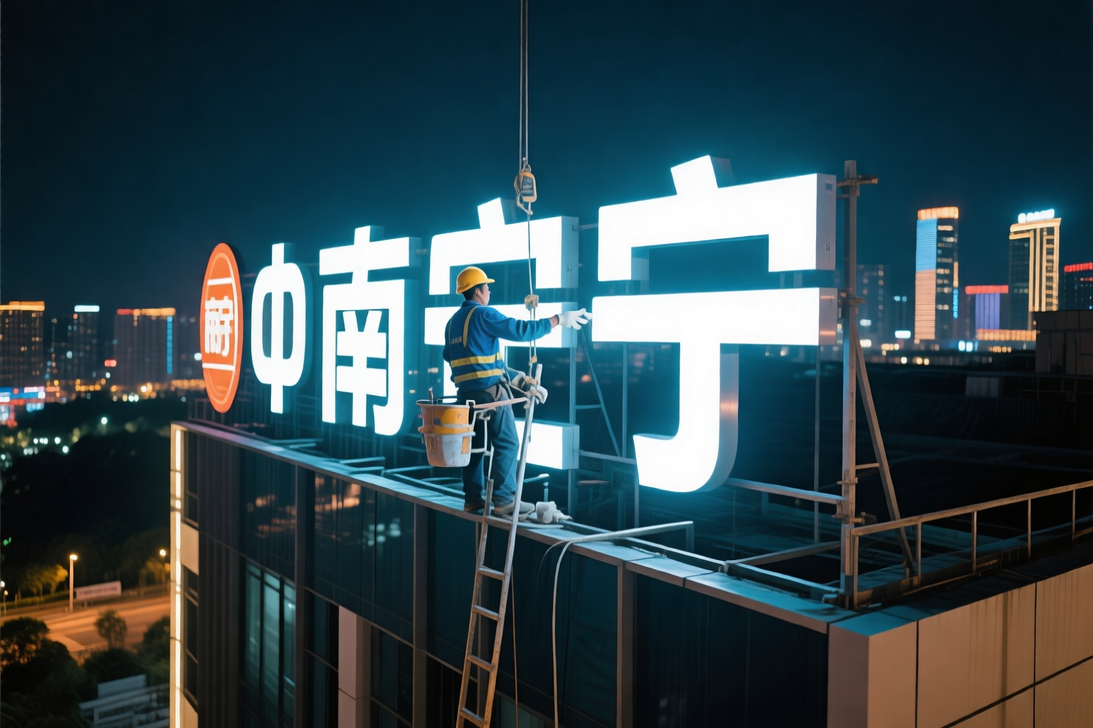 户外广告牌安装:让品牌在城市中闪耀