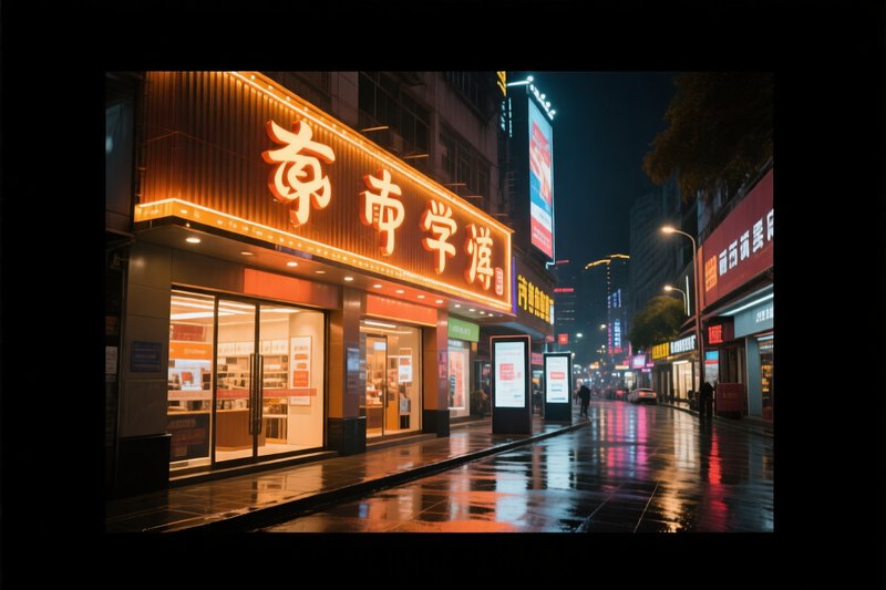 南宁恒兴广告：专业门头灯箱与发光字制作助力品牌形象升级